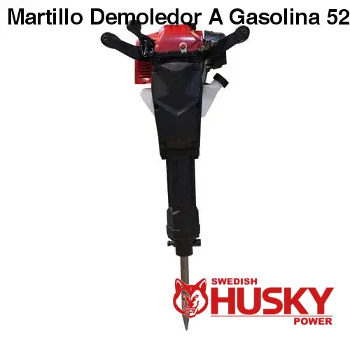Martillo Demoledor A Gasolina 52cc 3 Hp 2 Tiempos 24 Kg 45J