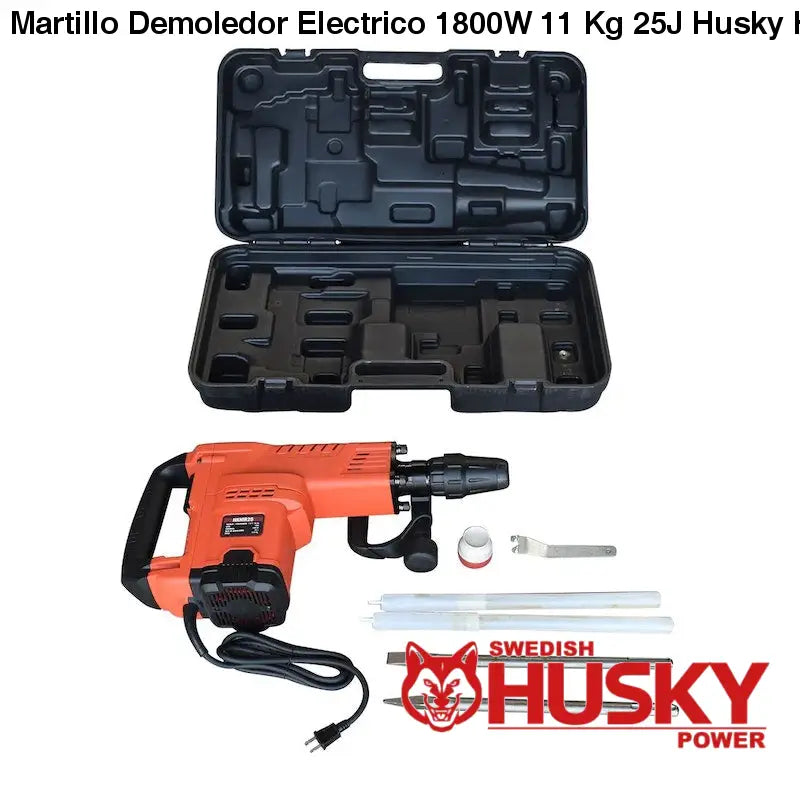 Martillo Demoledor Electrico 1800W 11 Kg 25J Husky HKMR25E