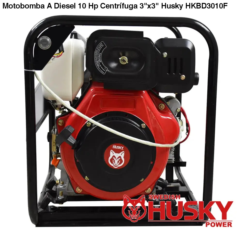 Motobomba A Diesel 10 Hp Centrífuga 3x3 Husky HKBD3010F