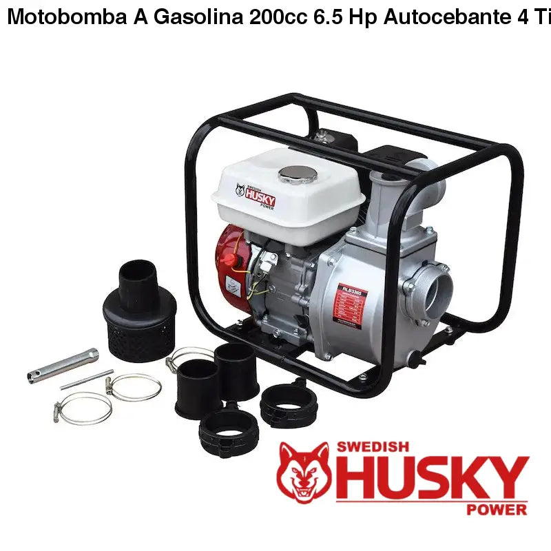 Motobomba A Gasolina 200cc 6.5 Hp Autocebante 4 Tiempos 3x3