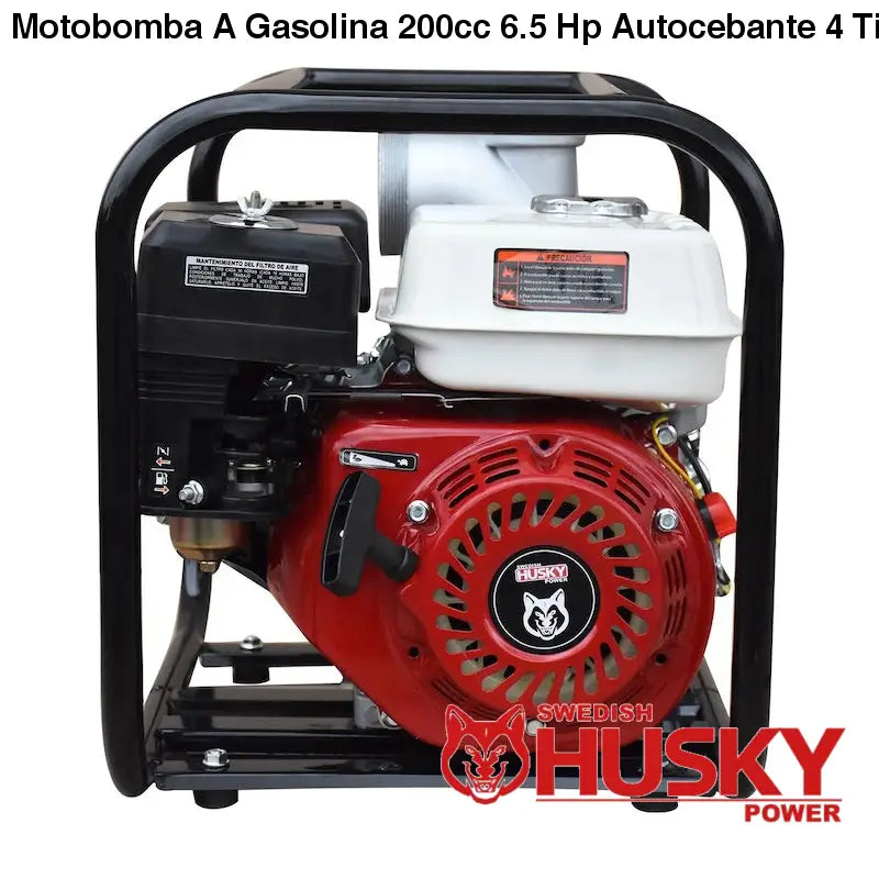 Motobomba A Gasolina 200cc 6.5 Hp Autocebante 4 Tiempos 3x3