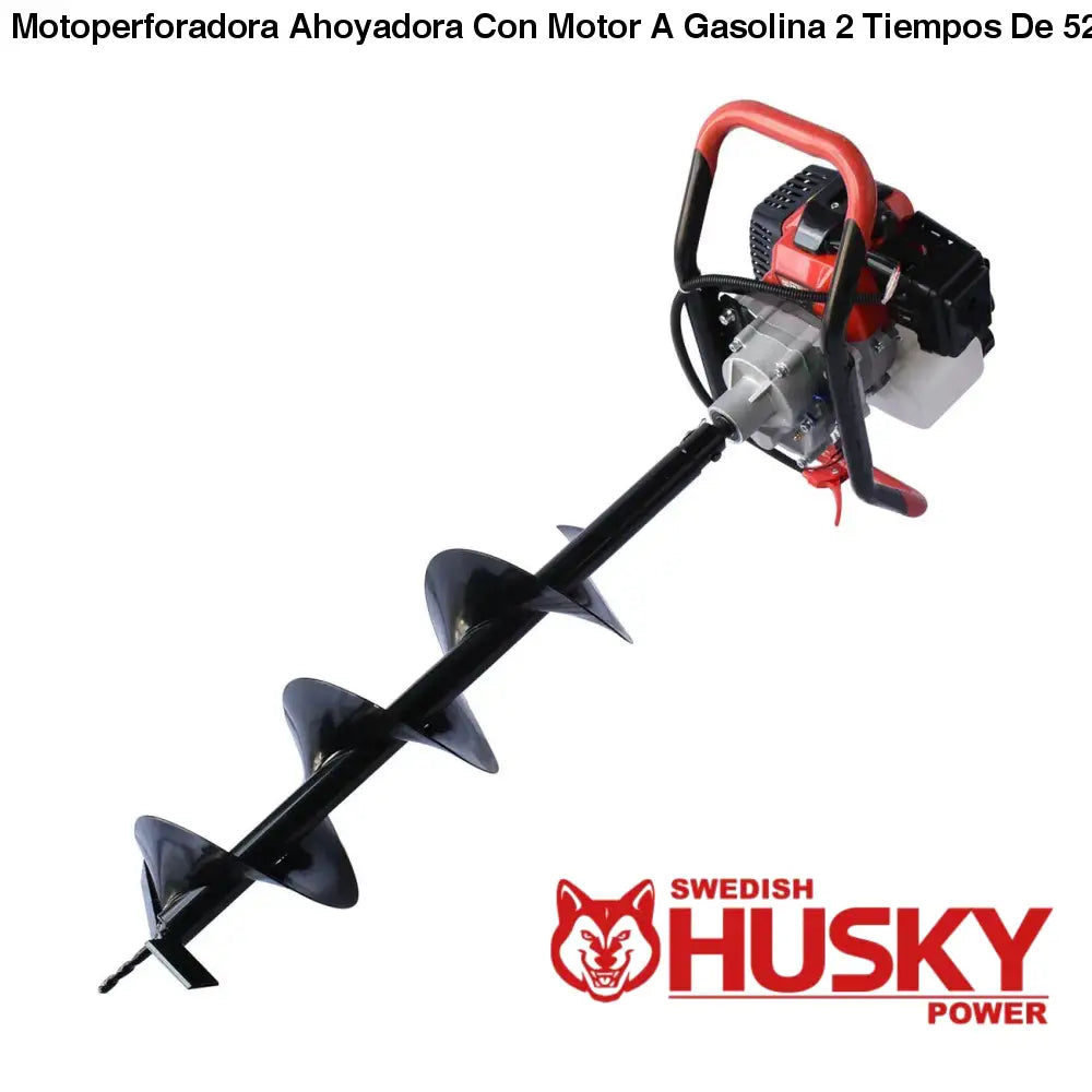 Motoperforadora Ahoyadora Con Motor A Gasolina 2 Tiempos De