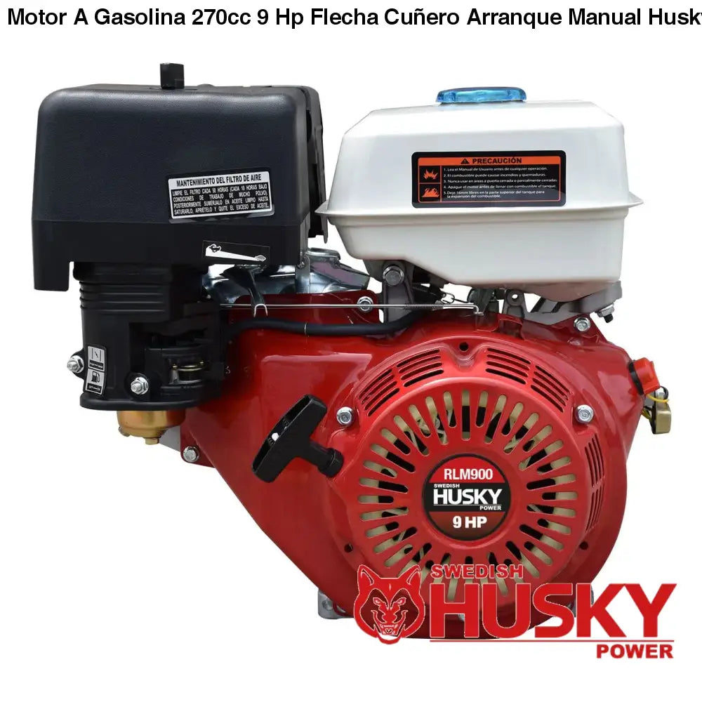 Motor A Gasolina 270cc 9 Hp Flecha Cuñero Arranque Manual