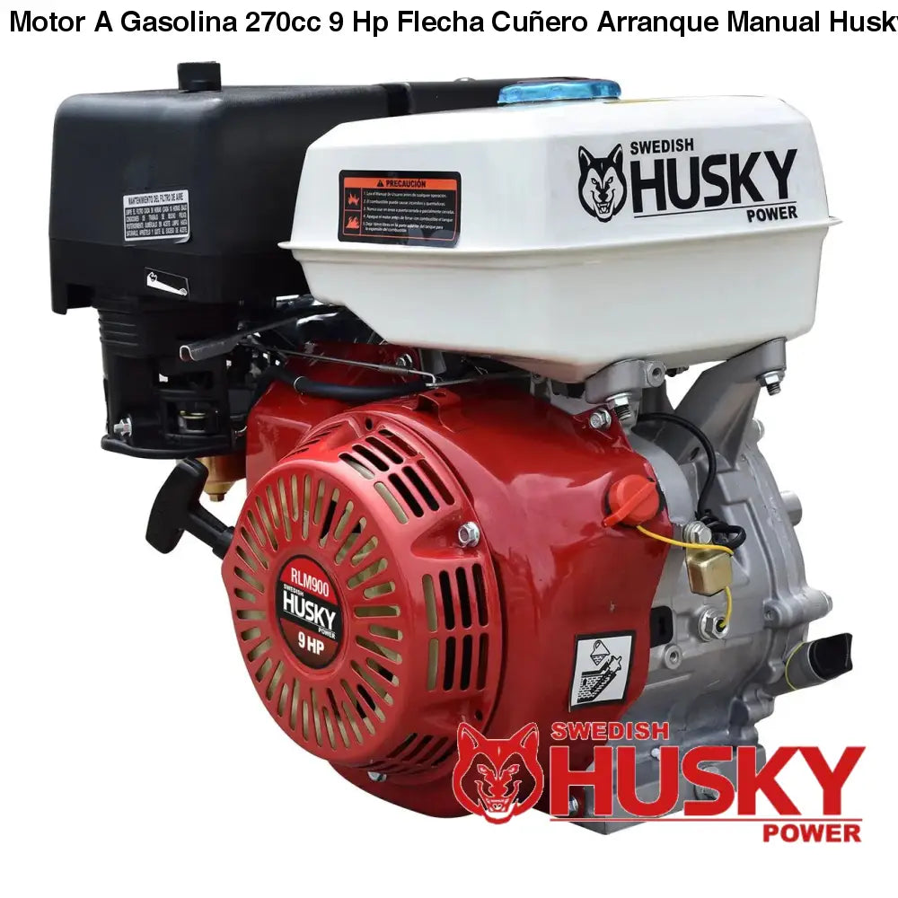 Motor A Gasolina 270cc 9 Hp Flecha Cuñero Arranque Manual