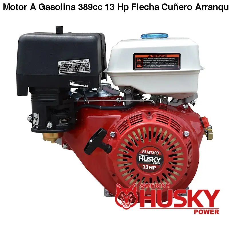 Motor A Gasolina 389cc 13 Hp Flecha Cuñero Arranque Manual