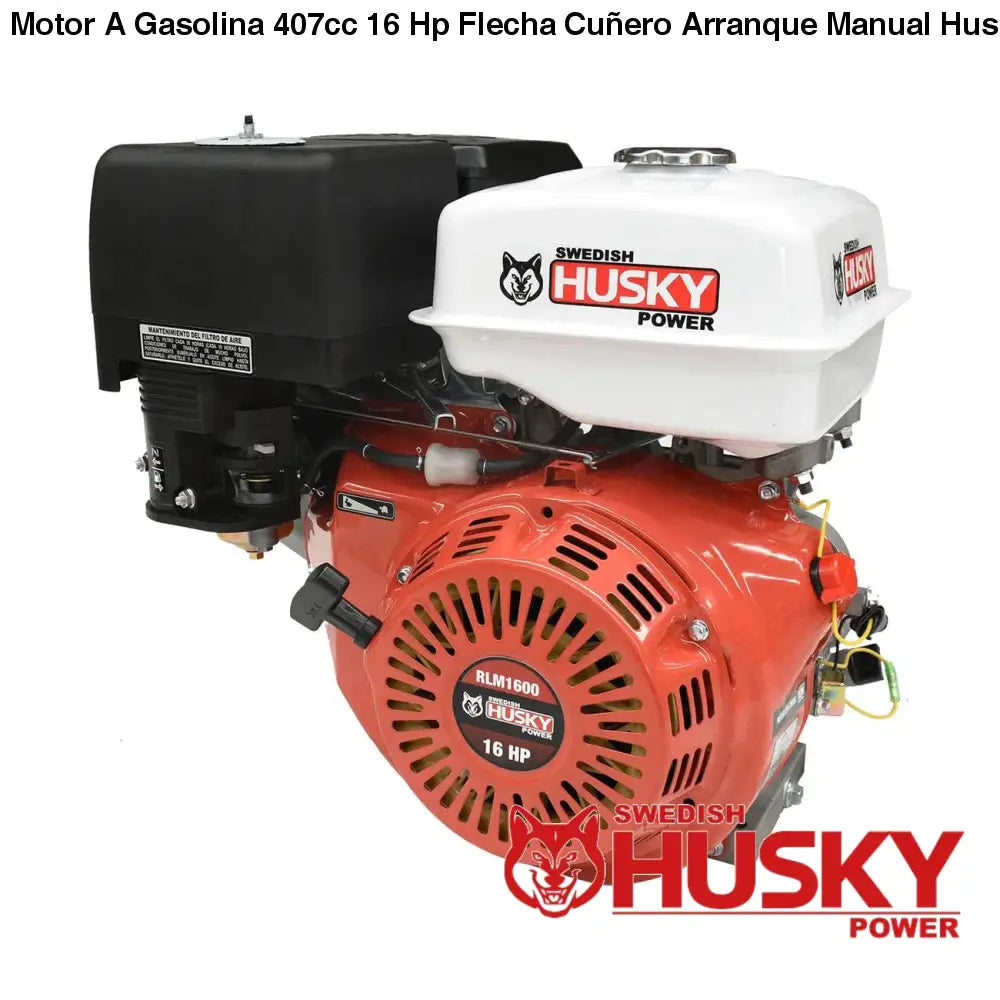 Motor A Gasolina 407cc 16 Hp Flecha Cuñero Arranque Manual