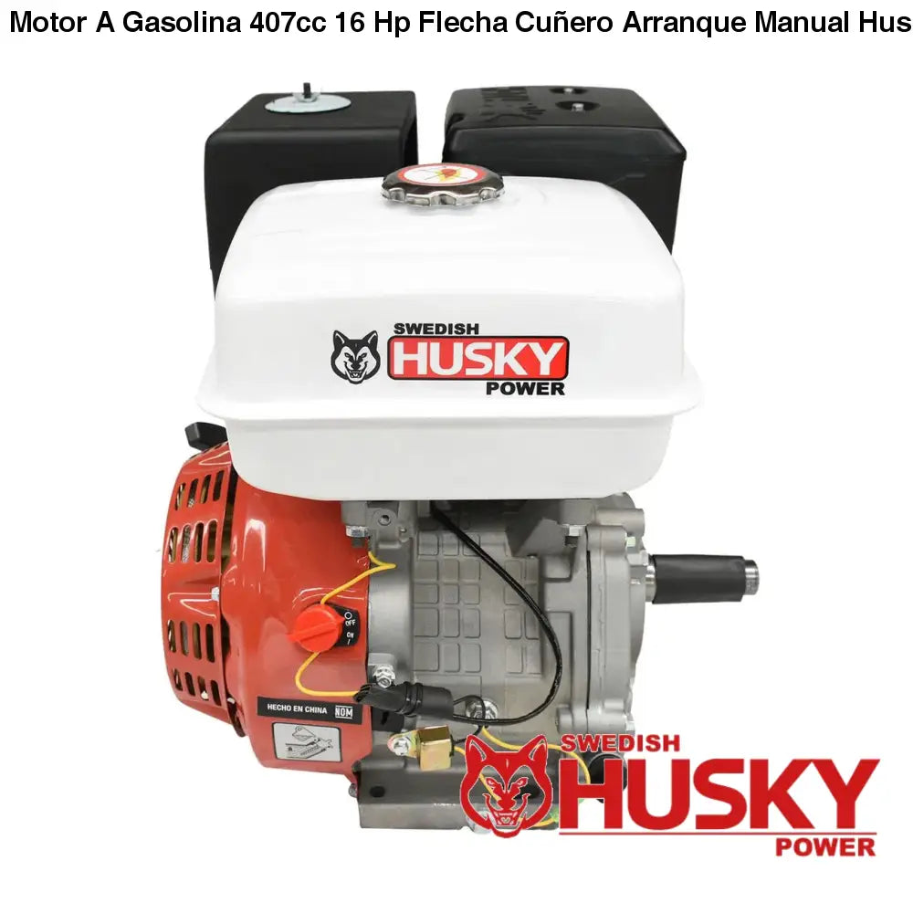 Motor A Gasolina 407cc 16 Hp Flecha Cuñero Arranque Manual