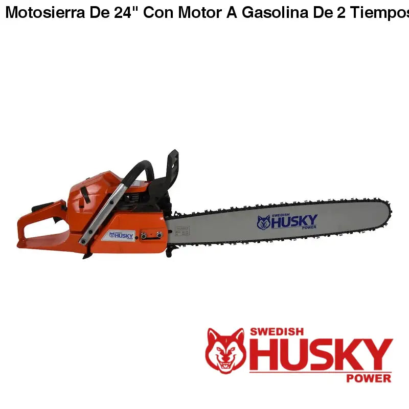 Motosierra De 24 Con Motor A Gasolina De 2 Tiempos 61.5cc