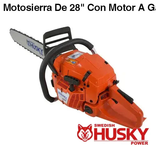 Motosierra De 28 Con Motor A Gasolina De 2 Tiempos 61.5cc