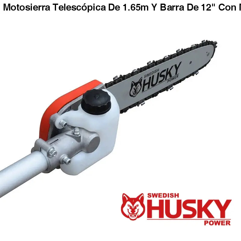 Motosierra Telescópica De 1.65m Y Barra De 12 Con Motor