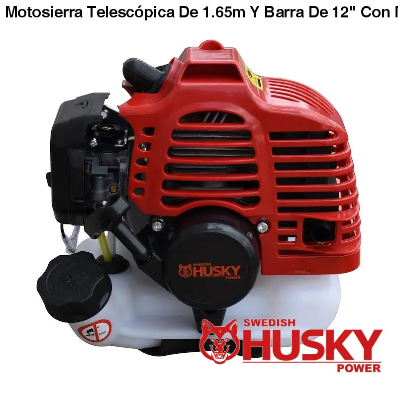Motosierra Telescópica De 1.65m Y Barra De 12 Con Motor