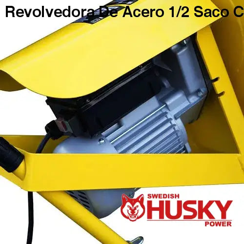 Revolvedora De Acero 1/2 Saco Con Motor Eléctrico 1.2 Hp