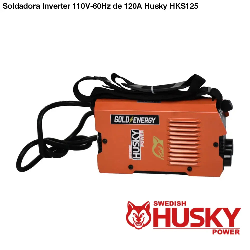 Soldadora Inverter 110V-60Hz de 120A Husky HKS125