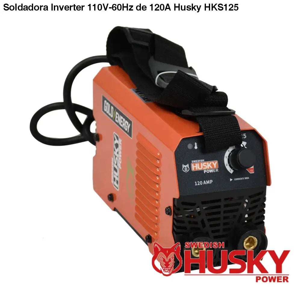 Soldadora Inverter 110V-60Hz de 120A Husky HKS125