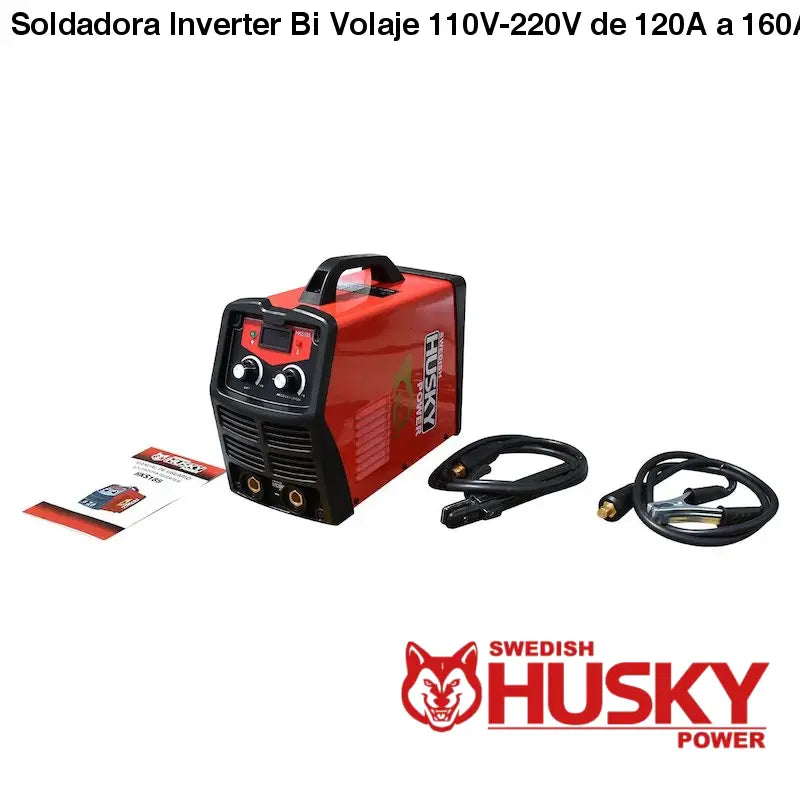Soldadora Inverter Bi Volaje 110V-220V de 120A a 160A Husky