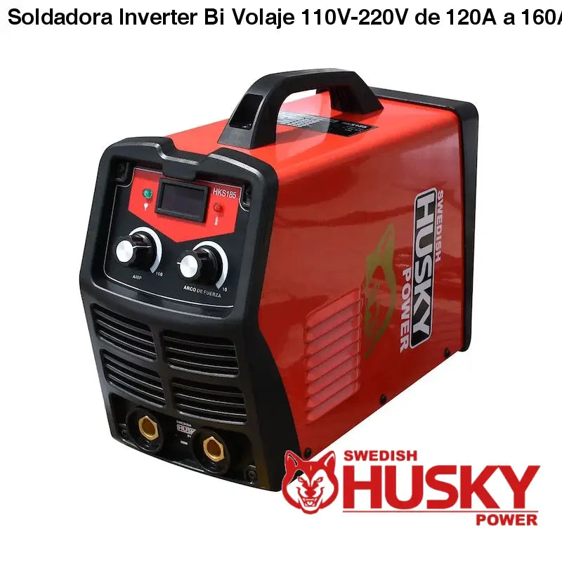 Soldadora Inverter Bi Volaje 110V-220V de 120A a 160A Husky