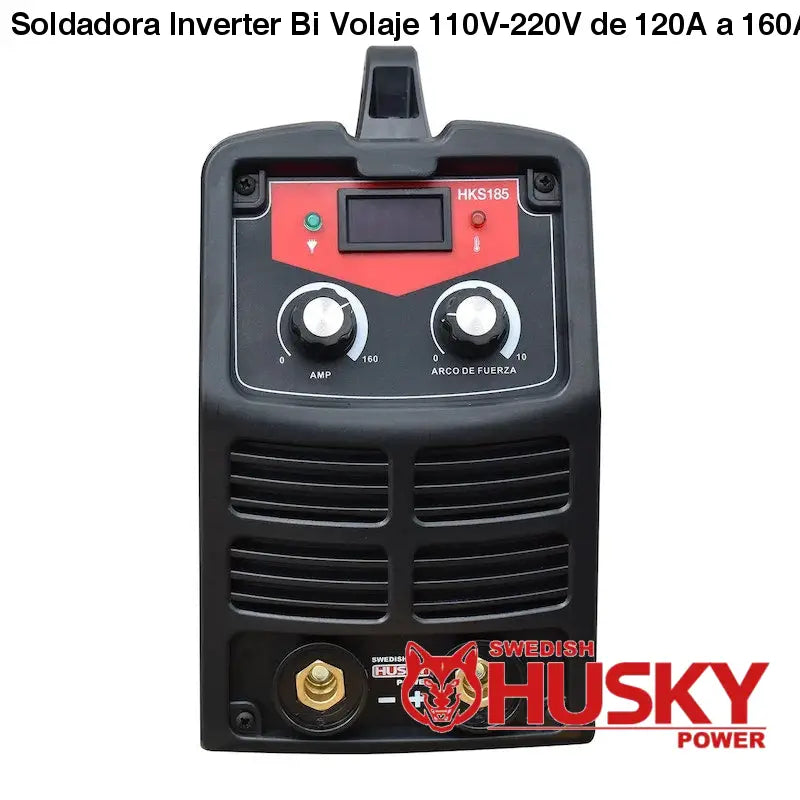 Soldadora Inverter Bi Volaje 110V-220V de 120A a 160A Husky