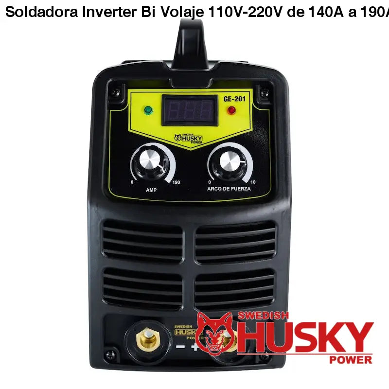 Soldadora Inverter Bi Volaje 110V-220V de 140A a 190A Husky