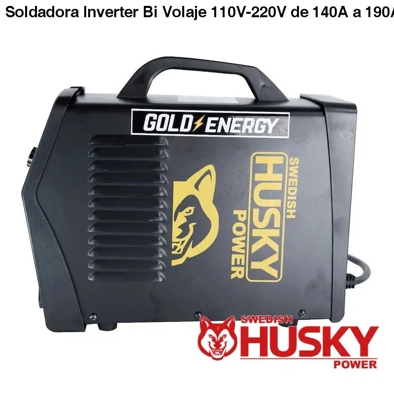 Soldadora Inverter Bi Volaje 110V-220V de 140A a 190A Husky