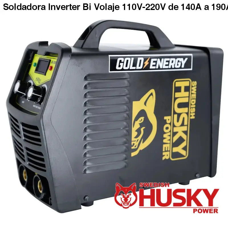 Soldadora Inverter Bi Volaje 110V-220V de 140A a 190A Husky