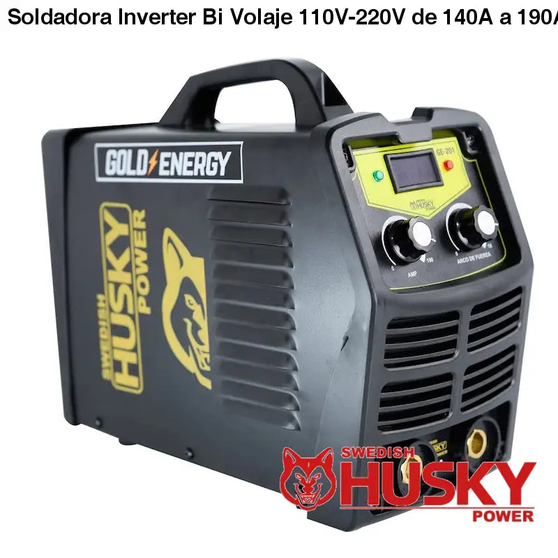 Soldadora Inverter Bi Volaje 110V-220V de 140A a 190A Husky