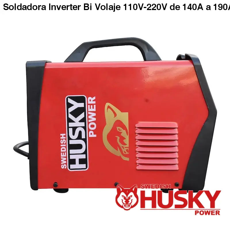 Soldadora Inverter Bi Volaje 110V-220V de 140A a 190A Husky