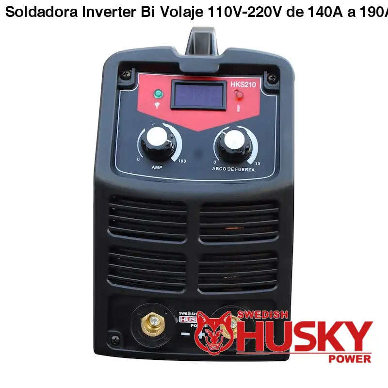 Soldadora Inverter Bi Volaje 110V-220V de 140A a 190A Husky