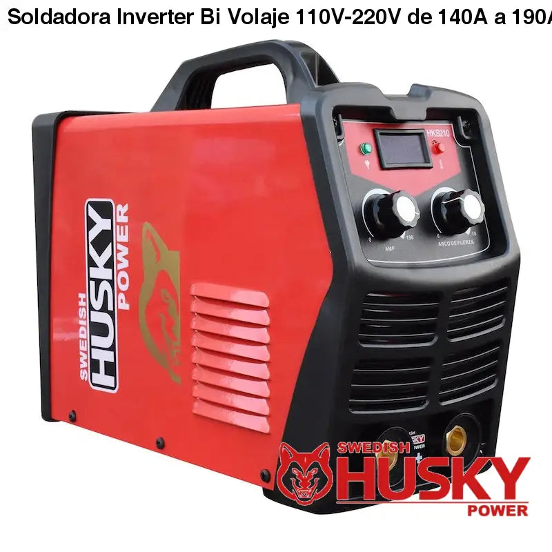 Soldadora Inverter Bi Volaje 110V-220V de 140A a 190A Husky