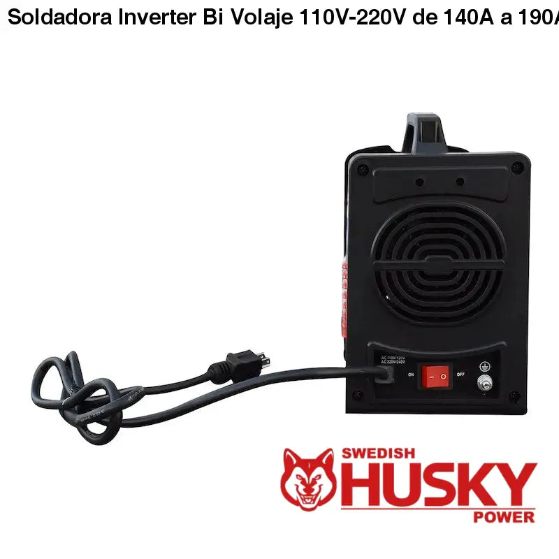 Soldadora Inverter Bi Volaje 110V-220V de 140A a 190A Husky