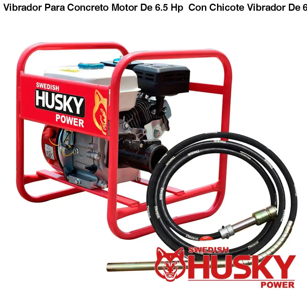 Vibrador Para Concreto Motor De 6.5 Hp Con Chicote Vibrador