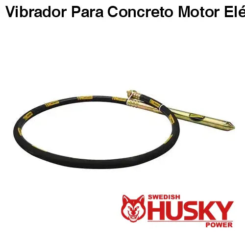 Vibrador Para Concreto Motor Eléctrico De 2 Hp Con Chicote