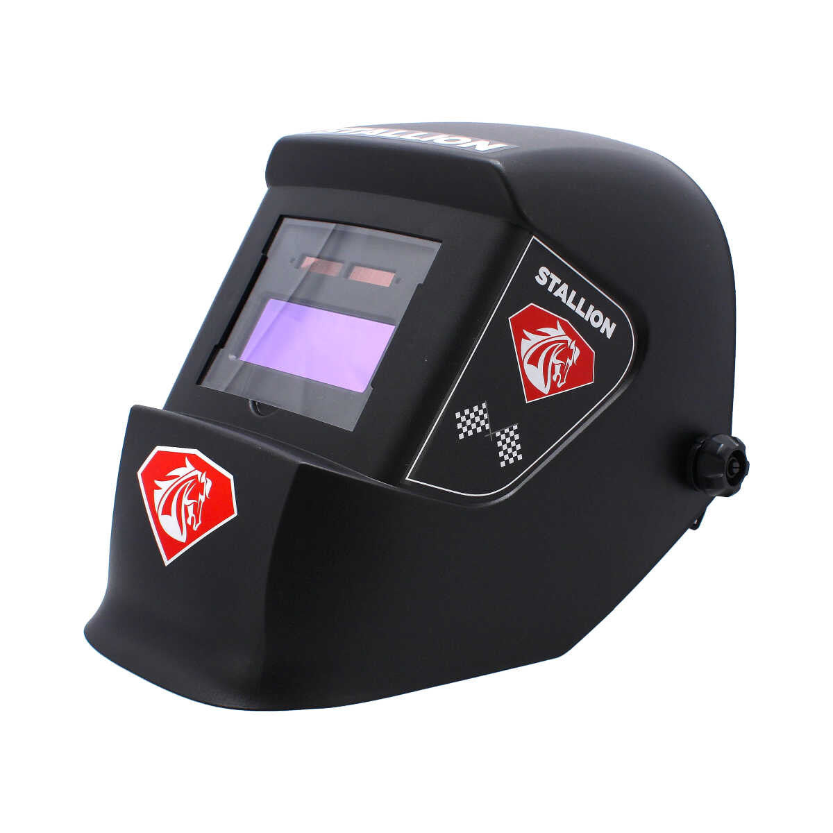 Careta Negra Para Soldar Electrónica De Sombra Variable STALLION- ST-R8