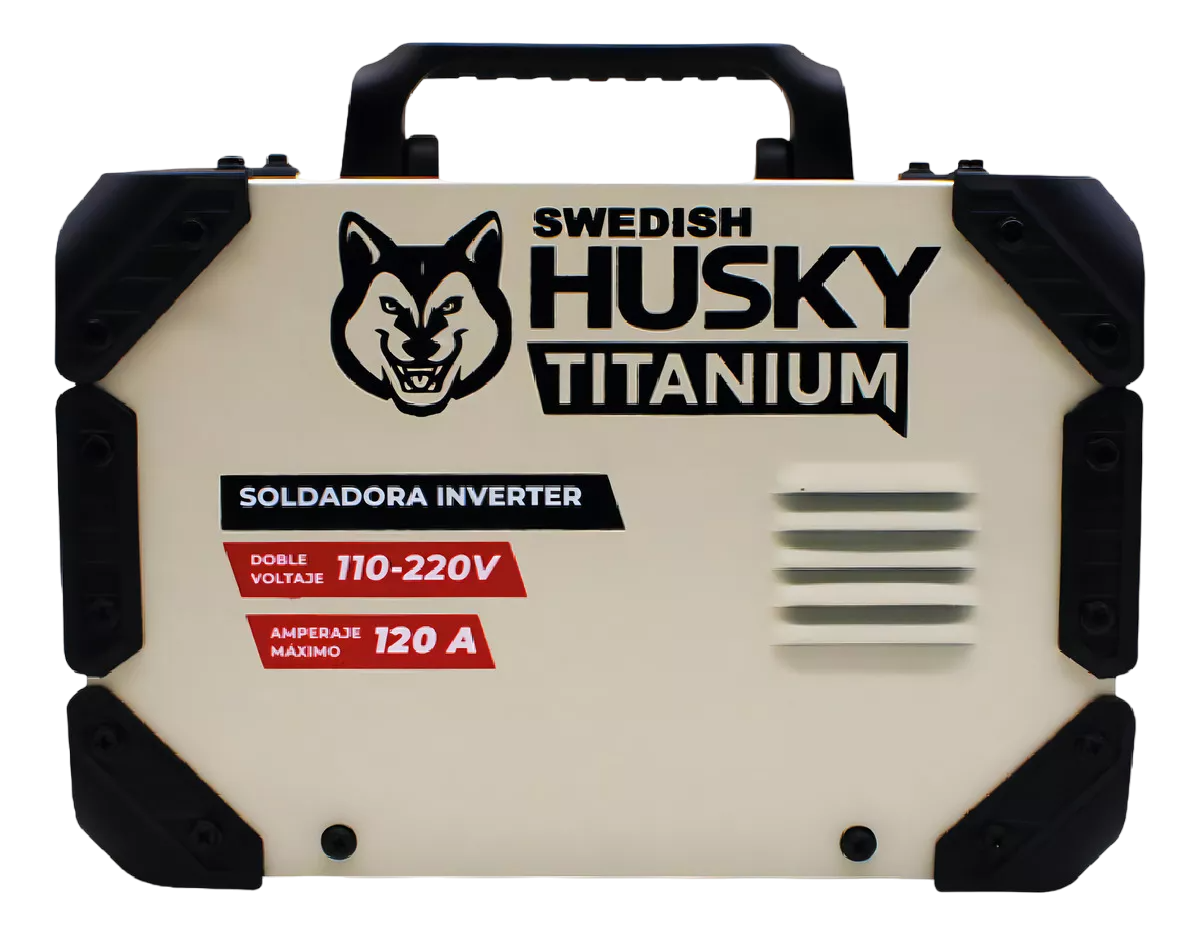 Soldadora Inverter Profesional 100A/120A 110V/220V SWEDISH HUSKY TITANIUM TT140