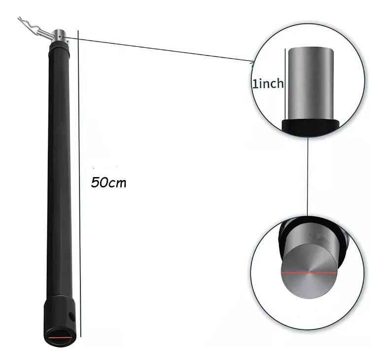 Extensión De Broca Barreno 50cm  para Moto perforadora A Gasolina - HF1011-B