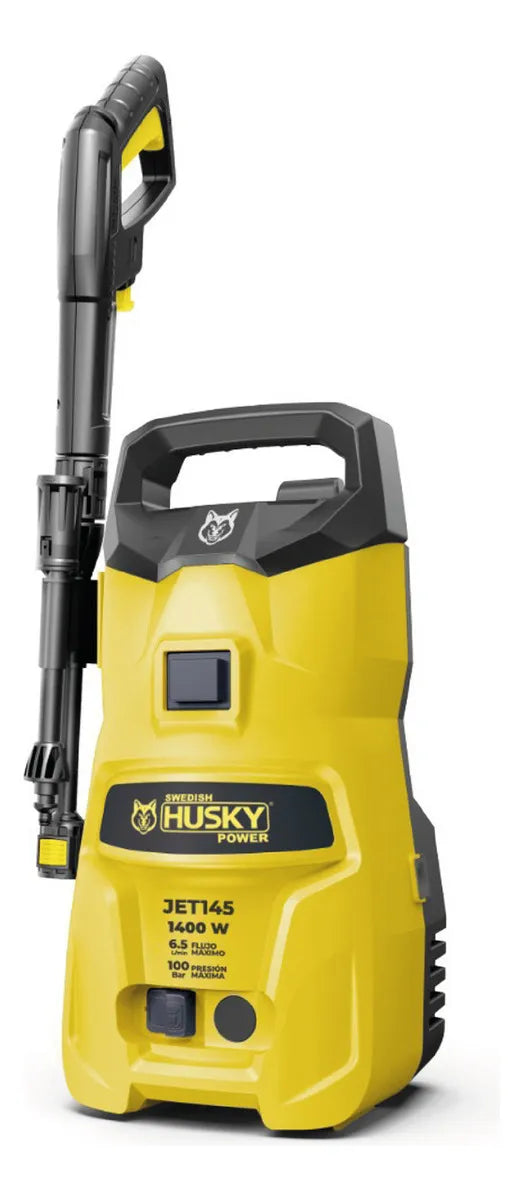 Hidrolavadora Electrica 1450 PSI 1400W  Con Rociador Espumador Husky Power - JET145