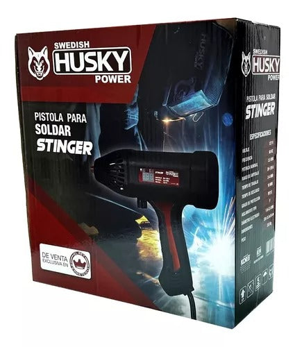 Soldadora Inverter Pistola Digital 120A 127V Husky Power STINGER