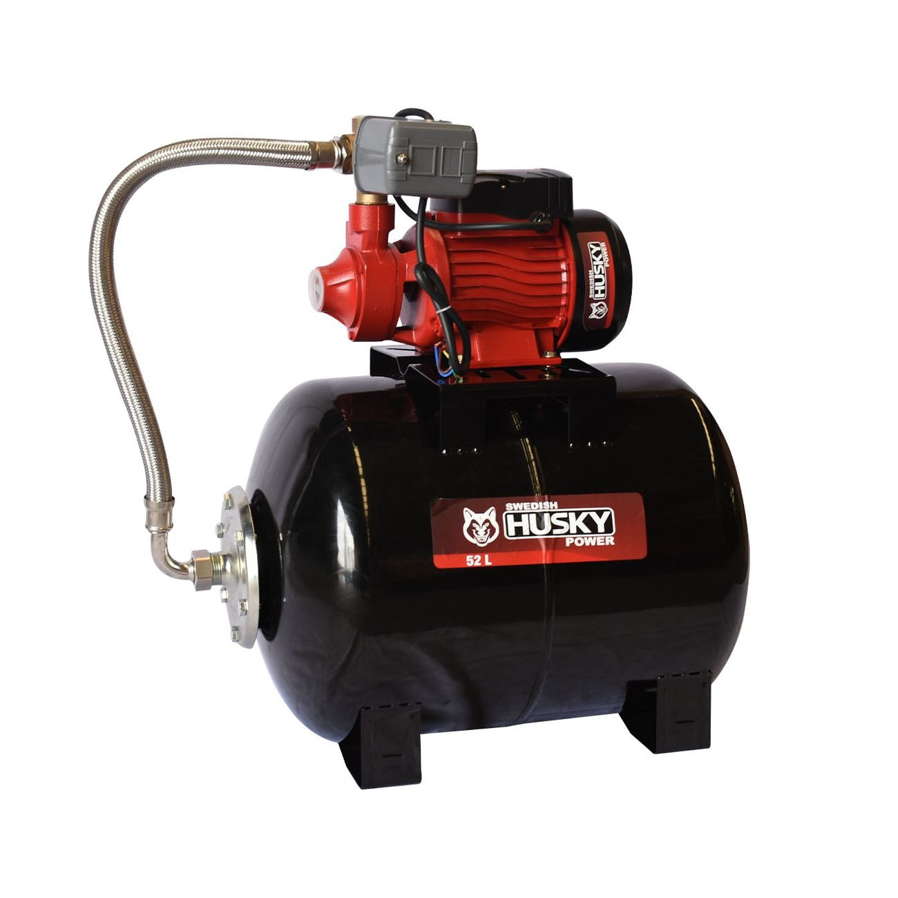 Hidroneumatico Presurizador Con Bomba Periferica De 1 Hp Con Tanque De 52 Litros Husky Power FORCE52