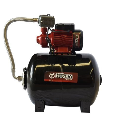 Hidroneumatico Presurizador Con Bomba Periferica De 1 Hp Con Tanque De 52 Litros Husky Power FORCE52