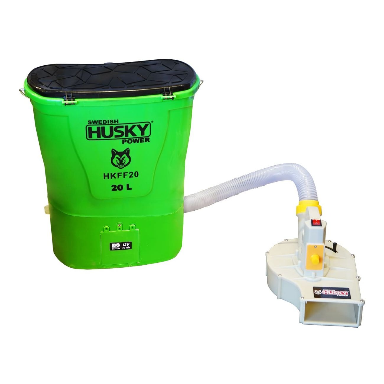 Fumigadora a Batería Recargable Para Granulados Y Fertilizantes 20L Husky Power HKFF20
