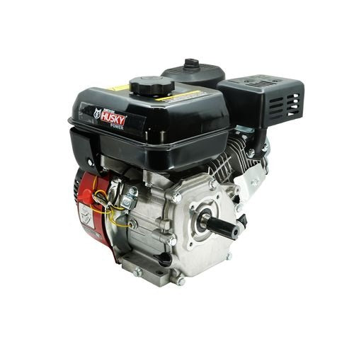 Motor A Gasolina 200cc 6.5 Hp Flecha Cuñero Arranque Manual Husky HKE2165