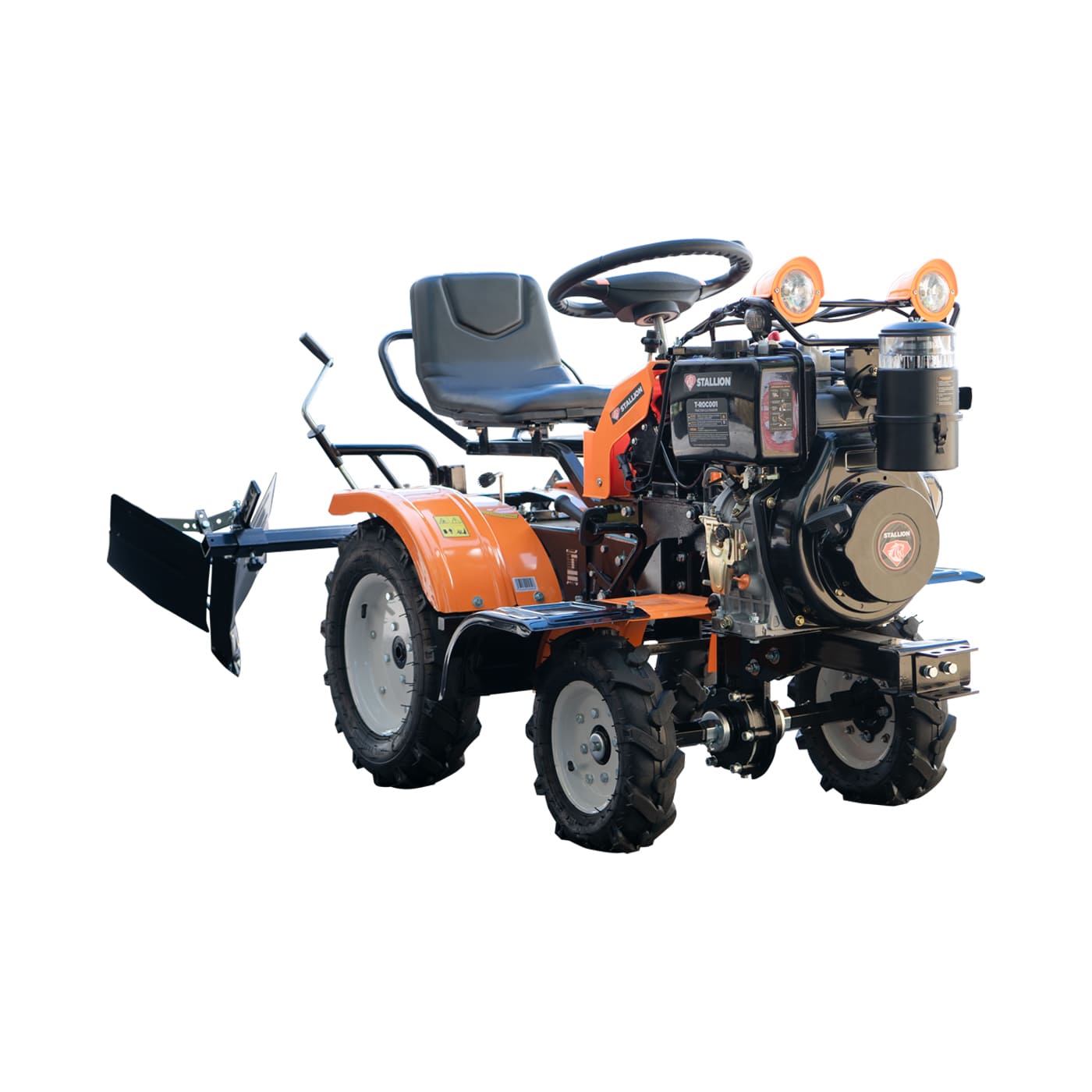 Tractor Agricola Con Motor A Diesel 9.6 HP/7.2 KW STALLION T-ROC001