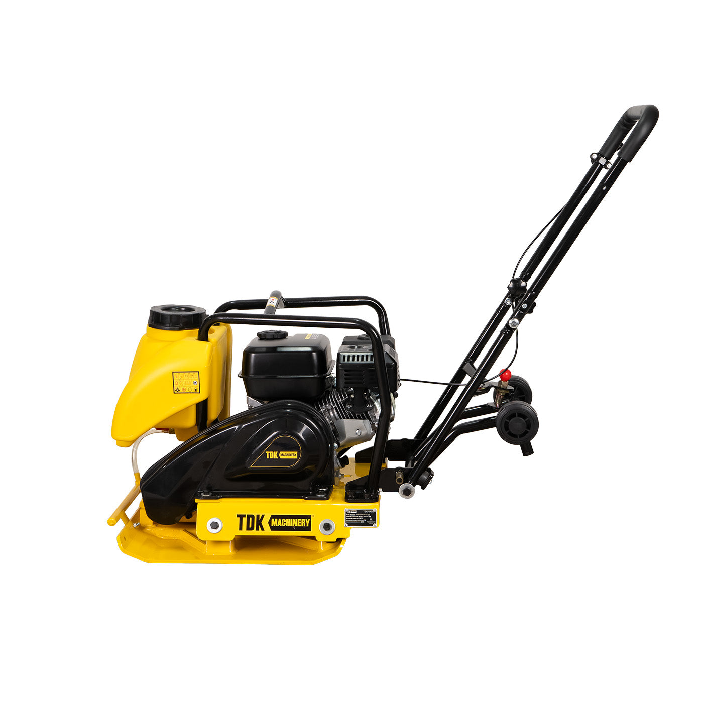 Placa Compactadora Profesional Tdk Machinery Con Motor Korei 6.7 Hp Vibración 5600 Vpm Fuerza Centrifuga 1400 Kg – TDKP1450