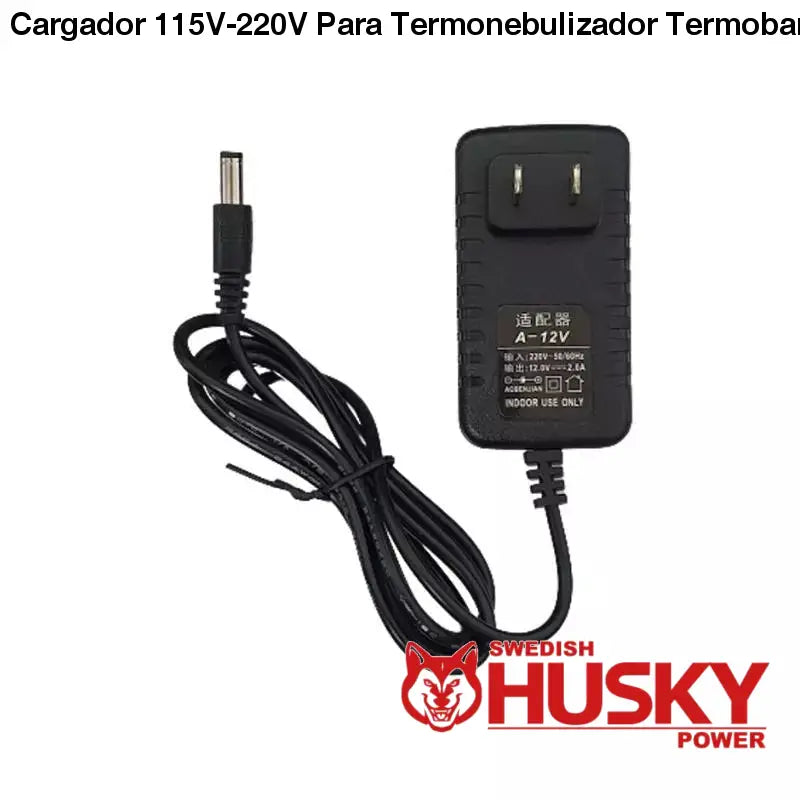Cargador 115V-220V Para Termonebulizador Termobarrett