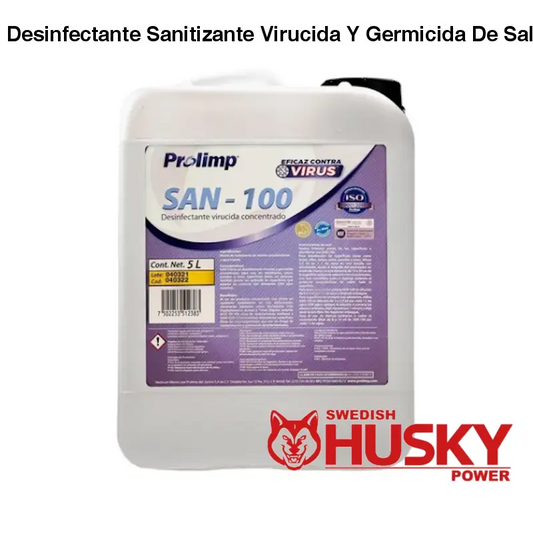 Desinfectante Sanitizante Virucida Y Germicida De Sales