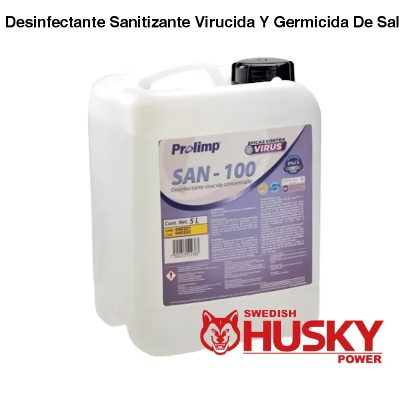 Desinfectante Sanitizante Virucida Y Germicida De Sales