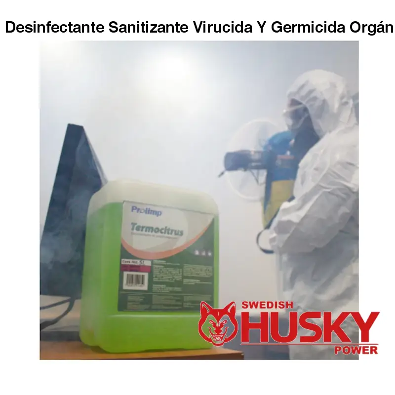 Desinfectante Sanitizante Virucida Y Germicida Orgánico