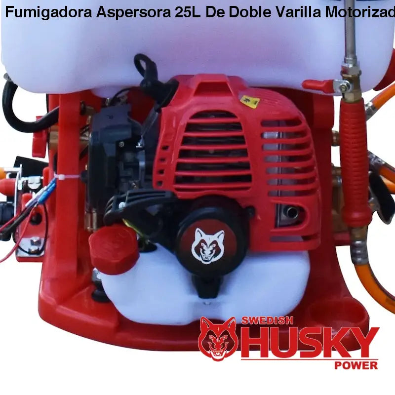 Fumigadora Aspersora 25L De Doble Varilla Motorizada 1Hp De