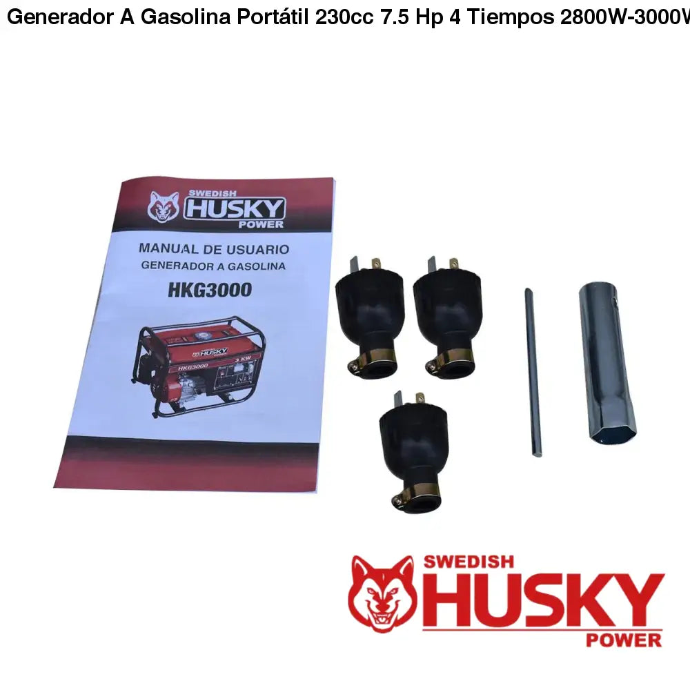 Generador A Gasolina Portátil 230cc 7.5 Hp 4 Tiempos