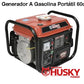Generador A Gasolina Portátil 60cc 2 Hp 2 Tiempos 750W-900W