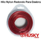 Hilo Nylon Redondo Para Desbrozadora Desmalezadora de 2.4 mm